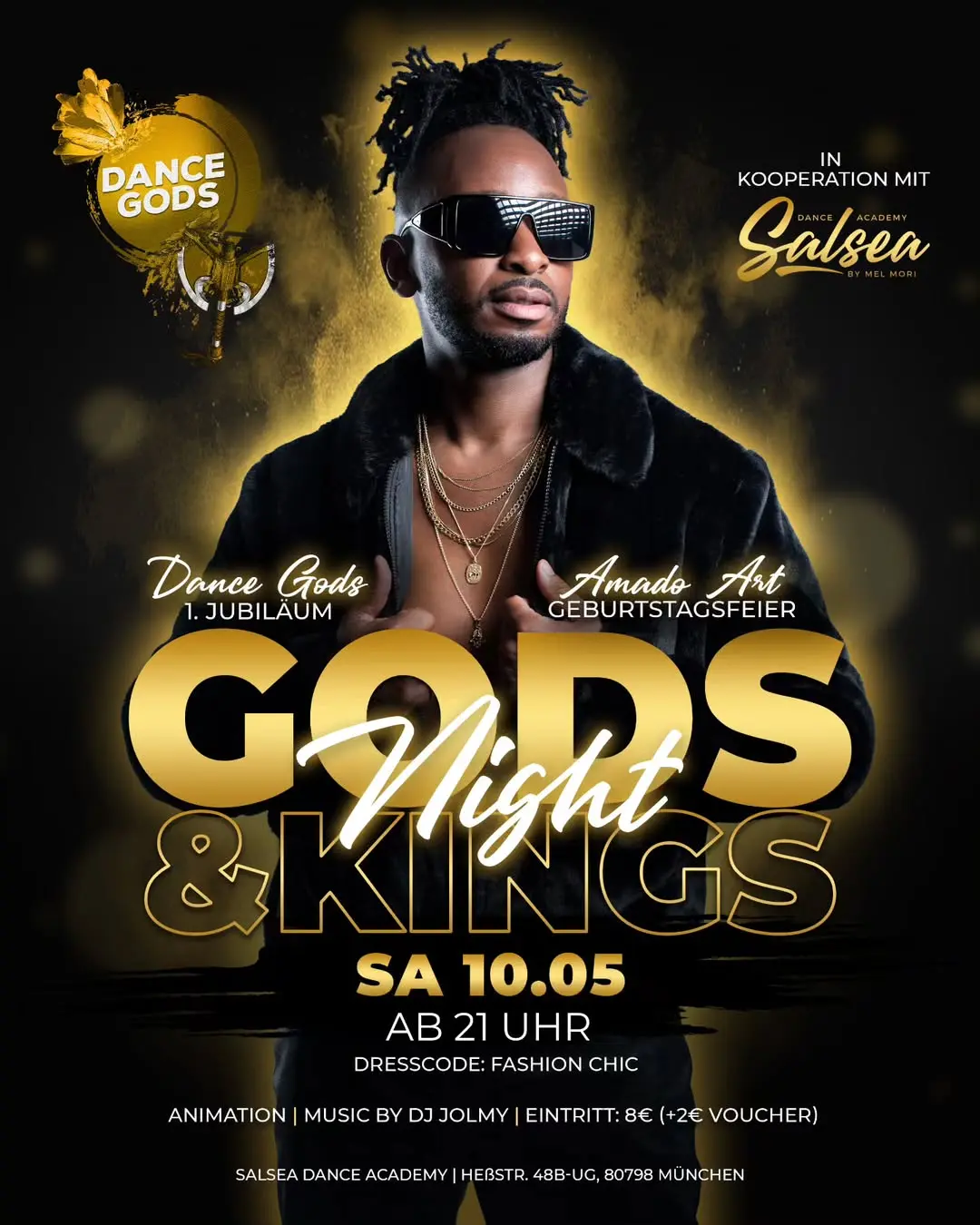 Gods & Kings Night Party cover