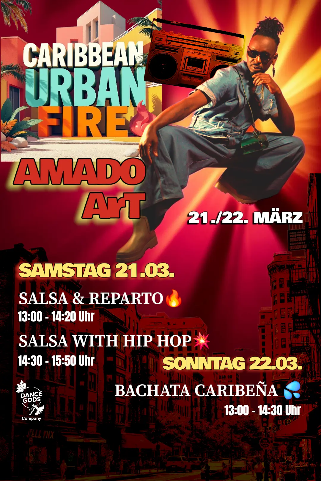 CARIBBEAN URBAN FIRE cover