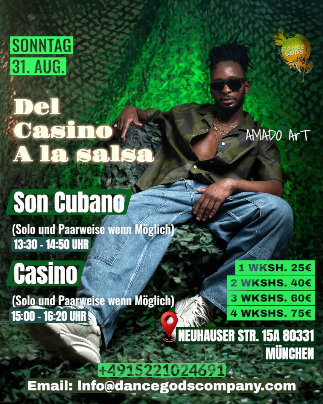 Del Casino A la salsa • Son Cubano & Casino Workshops cover
